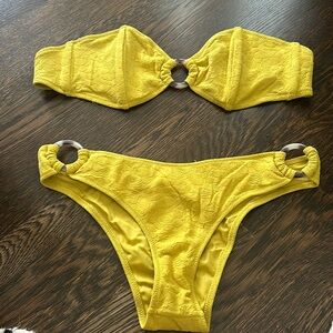 Tori Praver two piece with cute tortoise detail